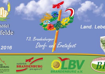 Erntefest 2016 in Beerfelde agentur wieloch