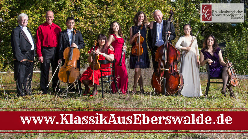 Konzertorchester Eberswalde beim Tulpenfest in Luckau